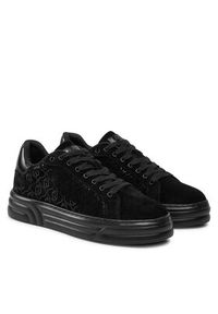 Liu Jo Sneakersy Cleo 12 BF4035 PX195 Czarny. Kolor: czarny. Materiał: zamsz, skóra #4