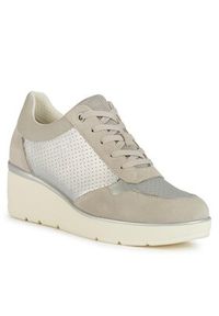 Geox Sneakersy D Ilde D25RAA 0AJ22 C0898 Srebrny. Kolor: srebrny. Materiał: skóra #3