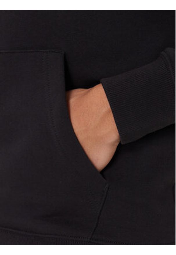 TOMMY HILFIGER - Tommy Hilfiger Bluza Essential MW0MW37239 Czarny Regular Fit. Kolor: czarny. Materiał: bawełna