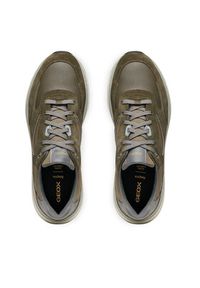 Geox Sneakersy U Spherica Actif X1 U46HGA 02285 C3277 Khaki. Kolor: brązowy. Materiał: zamsz, skóra #5