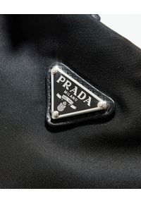 prada - PRADA - Torebka na ramię z logo. Kolor: czarny. Rodzaj torebki: na ramię #3