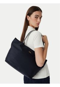 TOMMY HILFIGER - Tommy Hilfiger Torebka Th Marina Hobo/Tote Nylon AW0AW18862 Granatowy. Kolor: niebieski #1