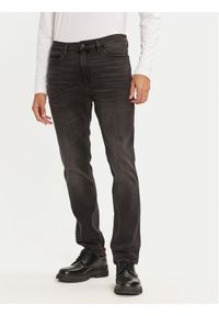 Hugo Jeansy 50522162 Czarny Slim Fit. Kolor: czarny