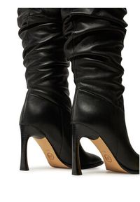 MICHAEL Michael Kors Muszkieterki Kelsea Leather Slouchy Boot 40F4KLHB5L Czarny. Kolor: czarny. Materiał: skóra #4