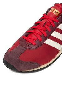 Adidas - adidas Sneakersy CEO-RUNVISTA HQ2324 Czerwony. Kolor: czerwony. Materiał: materiał #4