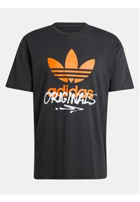 Adidas - adidas T-Shirt Supply Street IZ2578 Czarny Regular Fit. Kolor: czarny. Materiał: bawełna. Styl: street #5