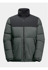 Jack Wolfskin Kurtka puchowa Dellbrueck Jkt 1207561 Zielony Regular Fit. Kolor: szary. Materiał: syntetyk #4