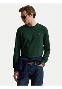 Polo Ralph Lauren Sweter 710760121501 Zielony Regular Fit. Typ kołnierza: polo. Kolor: zielony. Materiał: bawełna #2
