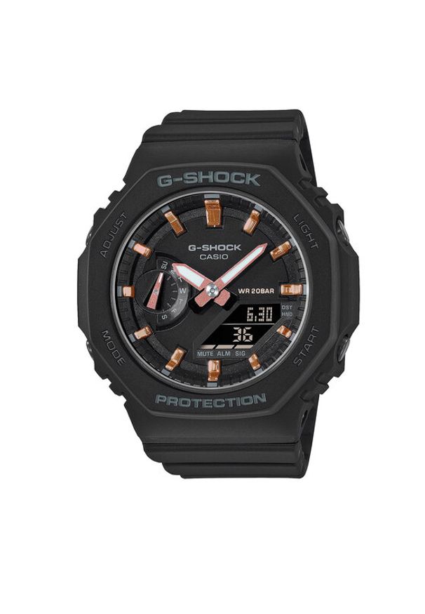 G-Shock Zegarek GMA-S2100-1AER Czarny. Kolor: czarny