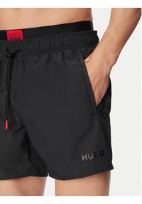 Hugo - HUGO Szorty kąpielowe Galaxy Swim 50561128 Czarny Regular Fit. Kolor: czarny. Materiał: syntetyk #2