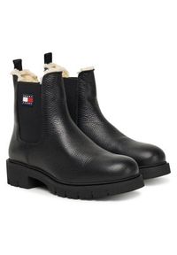 Tommy Jeans Sztyblety Tjw Chelsea Boot Wl EN0EN02826 Czarny. Kolor: czarny. Materiał: skóra #5