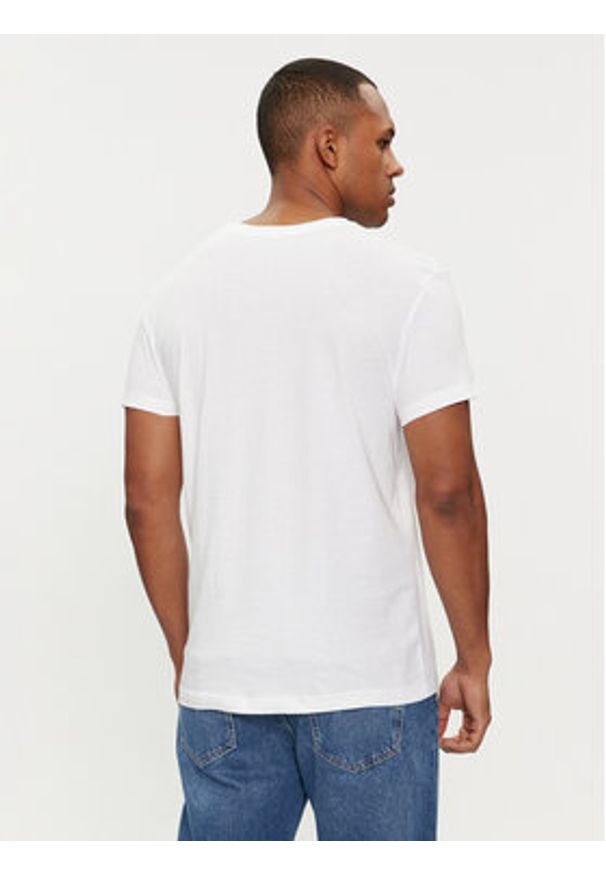 GANT - Gant Komplet 2 t-shirtów 900002018 Biały Regular Fit. Kolor: biały. Materiał: bawełna