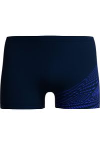 Speedo - Męskie Szorty Kąpielowe Medley Aquashort Logo. Kolor: niebieski. Styl: sportowy #1