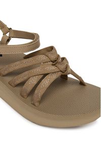 Teva Sandały Midform Kena Slim 1173494 Beżowy. Kolor: beżowy. Materiał: materiał #3