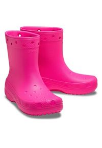 Crocs Kalosze Classic Rain Boot 208363 Różowy. Kolor: różowy