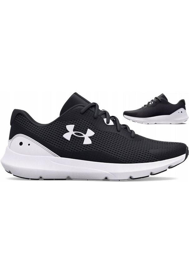 Buty do biegania damskie Under Armour Surge 3. Kolor: wielokolorowy, czarny, biały