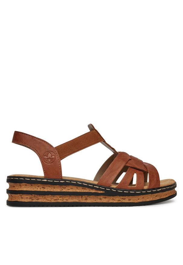 Rieker Sandały CEO-62918-22 Brązowy. Kolor: brązowy. Materiał: syntetyk