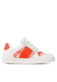 DKNY Sneakersy Odlin K4271369 Pomarańczowy. Kolor: pomarańczowy. Materiał: skóra #1