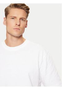 Karl Lagerfeld Jeans T-Shirt A1M17113 Biały Relaxed Fit. Kolor: biały. Materiał: bawełna