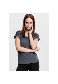 Urban Classics - Koszulka damska Urban Classic Spray long. Kolor: szary #1