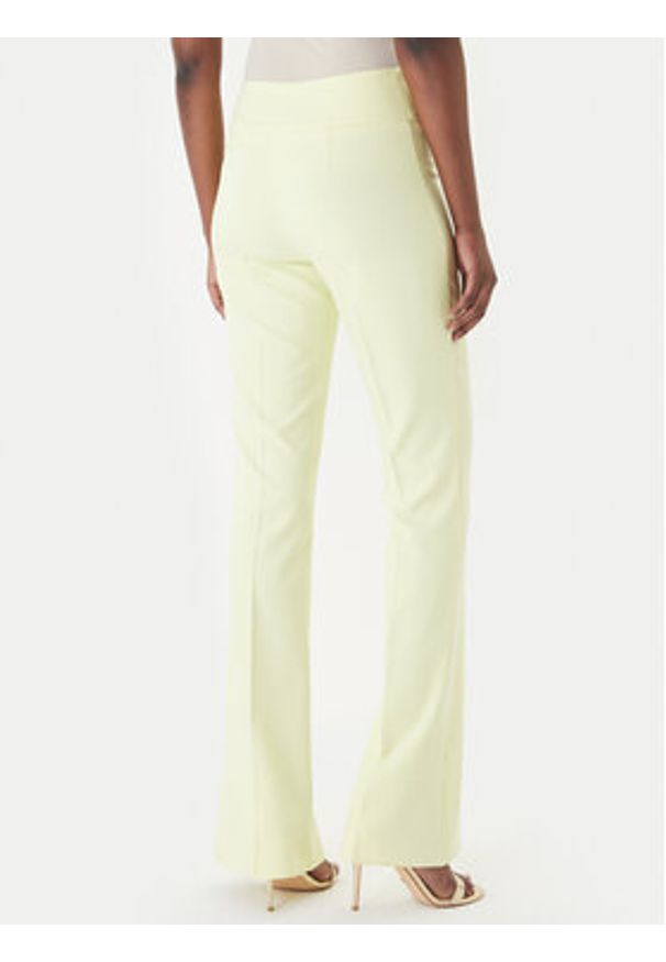 Rinascimento Spodnie materiałowe CFC0127876003 Żółty Slim Fit. Kolor: żółty. Materiał: syntetyk