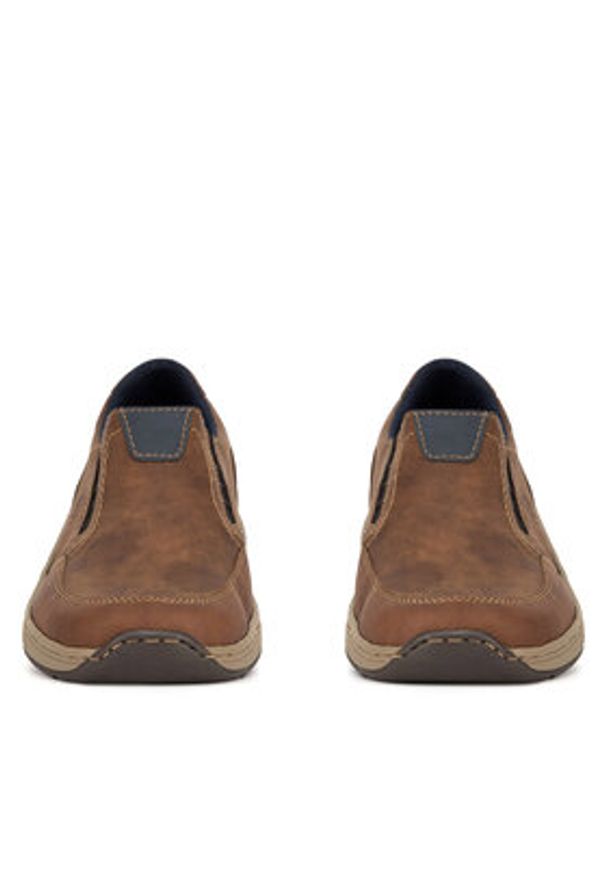 Rieker Półbuty 14362-24 Brązowy. Kolor: brązowy. Materiał: materiał