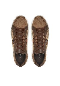 Guess Sneakersy FMPTII FAB12 Beżowy. Kolor: beżowy. Materiał: materiał