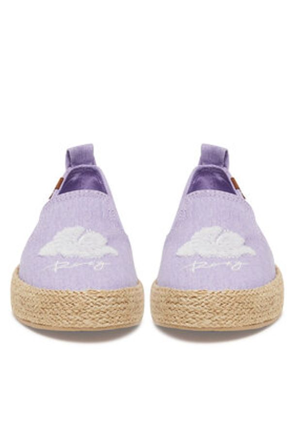 Roxy Espadryle CSS20547-02 Fioletowy. Kolor: fioletowy. Materiał: materiał
