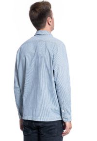 Lee - KOSZULA MĘSKA LEE WORKWEAR OVERSHIRT SUMMER WASH L68DIWES. Kolor: niebieski #7