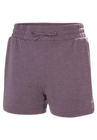 Szorty damskie Helly Hansen Lifa Tech Lite. Kolor: fioletowy. Materiał: tkanina. Długość: krótkie #1