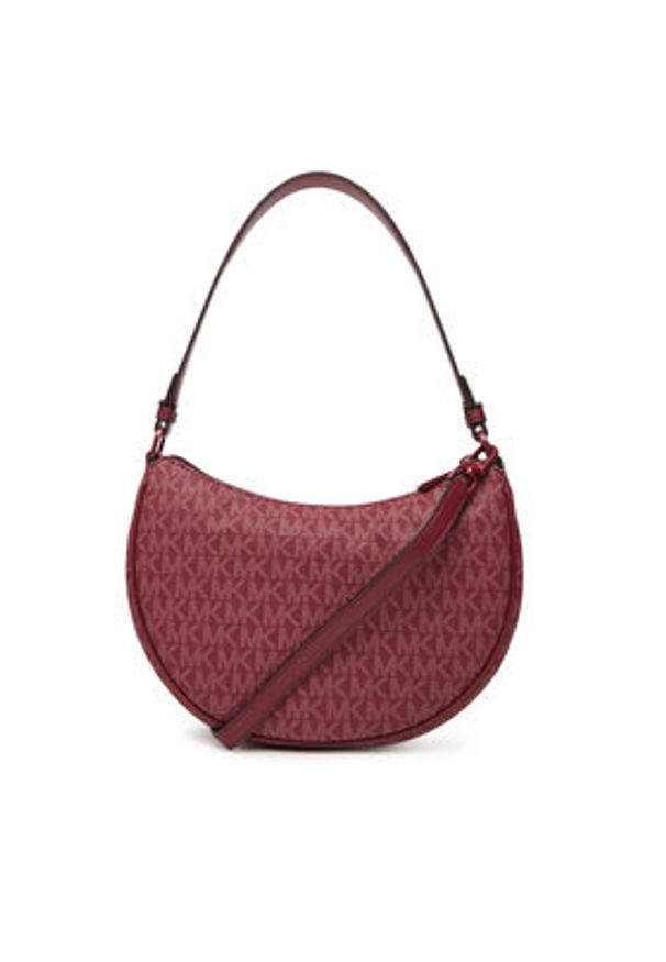 MICHAEL Michael Kors Torebka 32T5T8QU1B Bordowy. Kolor: czerwony. Materiał: skórzane