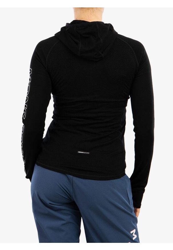 MONS ROYALE - Bluza termoaktywna damska Mons Royale Bella Tech Hood. Kolor: czarny