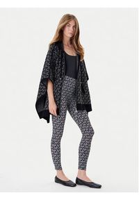 MICHAEL Michael Kors Legginsy MT530WN63M Czarny Slim Fit. Kolor: czarny. Materiał: syntetyk #4