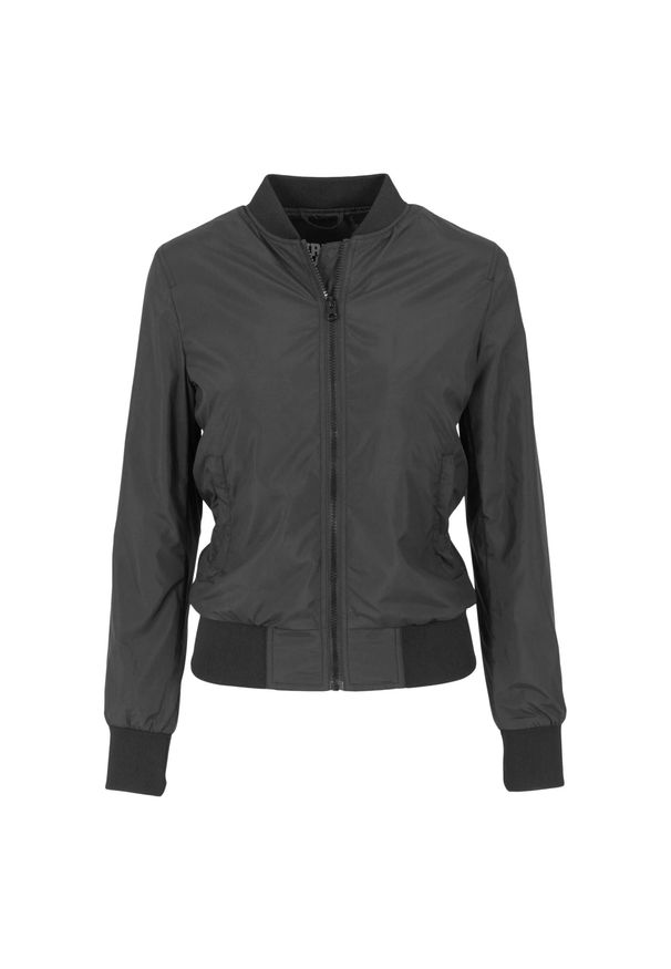 Urban Classics - Kurtka Bomberka Damska Lights. Kolor: czarny. Sport: turystyka piesza