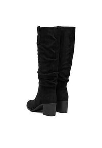 DeeZee Kozaki HX24012-1 Czarny. Kolor: czarny. Materiał: materiał #7