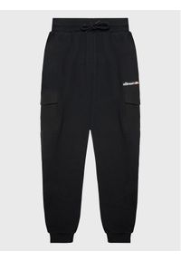 Ellesse Spodnie dresowe Grant S3Q17009 Czarny Regular Fit. Kolor: czarny. Materiał: bawełna