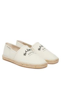 Karl Lagerfeld - KARL LAGERFELD Espadryle Kamino KL70126 Kremowy. Kolor: kremowy. Materiał: materiał #6
