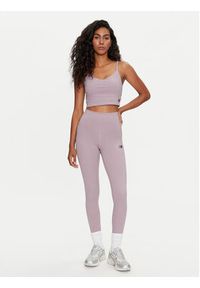 New Balance Legginsy NB Harmony WP41127 Fioletowy Slim Fit. Kolor: fioletowy. Materiał: syntetyk