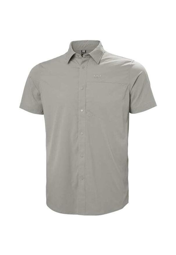 Koszula Helly Hansen Tofino Solen. Kolor: szary. Długość: krótkie. Sezon: lato