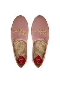 Love Moschino - LOVE MOSCHINO Espadryle JA10572G0IJP5609 Różowy. Kolor: różowy. Materiał: materiał #6