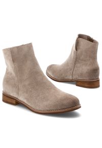 Beżowe Botki Vinceza Eleganckie Obuwie Damskie. Okazja: na co dzień. Zapięcie: zamek. Kolor: beżowy. Szerokość cholewki: normalna. Wzór: gładki, aplikacja. Wysokość cholewki: przed kostkę. Materiał: materiał. Sezon: wiosna, jesień. Obcas: na obcasie. Styl: elegancki #6