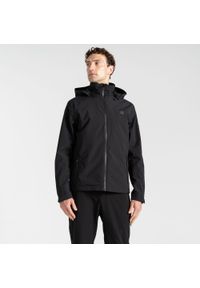 DARE 2B - Kurtka przeciwdeszczowa męska Switch Out II. Kolor: czarny. Materiał: materiał. Sport: wspinaczka, turystyka piesza #1