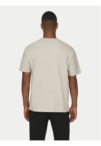 Only & Sons T-Shirt Fred 22022532 Beżowy Relaxed Fit. Kolor: beżowy. Materiał: bawełna #3