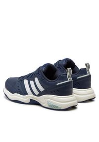 Adidas - adidas Buty na siłownię Strutter IH4906 Niebieski. Kolor: niebieski. Materiał: skóra. Sport: fitness #3