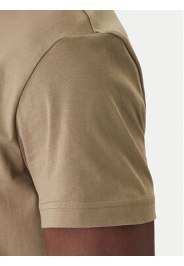 G-Star RAW - G-Star Raw T-Shirt Text Chest D25968-C506 6057 Zielony Regular Fit. Kolor: zielony. Materiał: bawełna