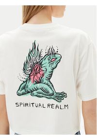 Volcom T-Shirt Alix 1 B3512505 Biały Boxy Fit. Kolor: biały. Materiał: bawełna #4