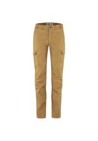 Fjällräven - Spodnie outdoorowe damskie Fjallraven Stina Trousers. Kolor: brązowy