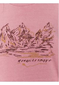 BDG Urban Outfitters T-Shirt BDG MOSQUITO RANGE DAD T 76471770 Różowy Oversize. Kolor: różowy. Materiał: bawełna