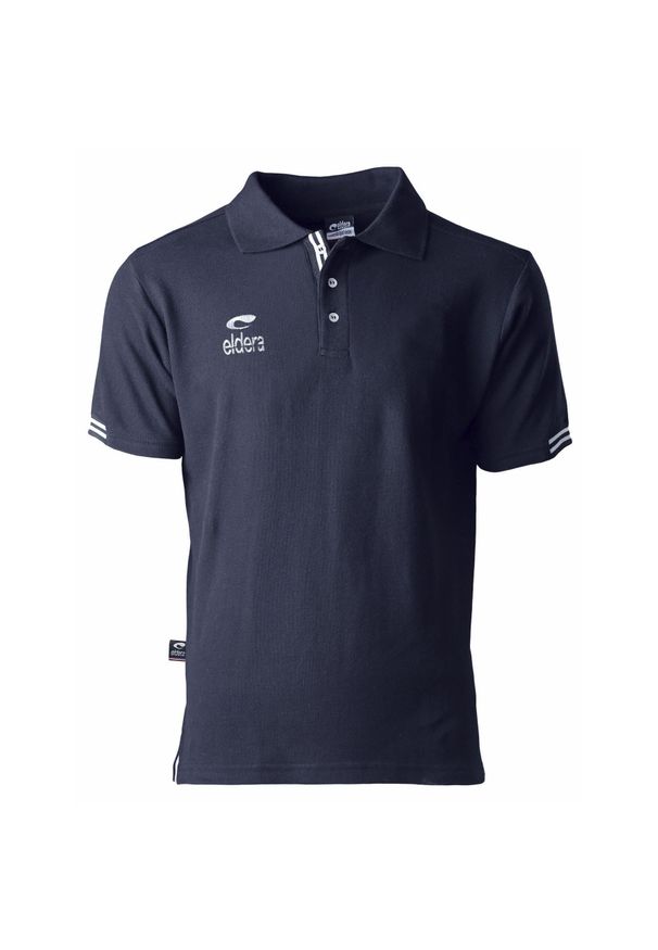 ELDERA - Polo Eldera Sao. Typ kołnierza: polo. Kolor: wielokolorowy, niebieski, biały. Materiał: materiał