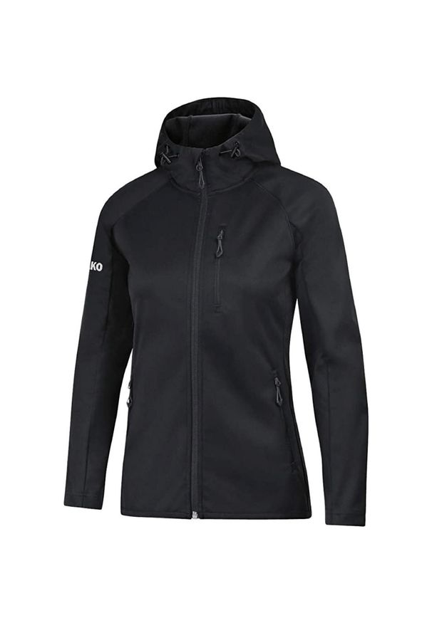 Kurtka Jako softshell light. Kolor: szary. Materiał: softshell. Sport: turystyka piesza